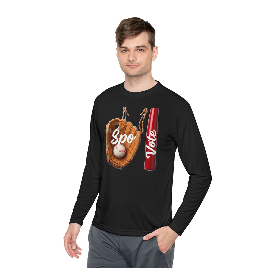 Laces Up Dry-Fit Long-Sleeve