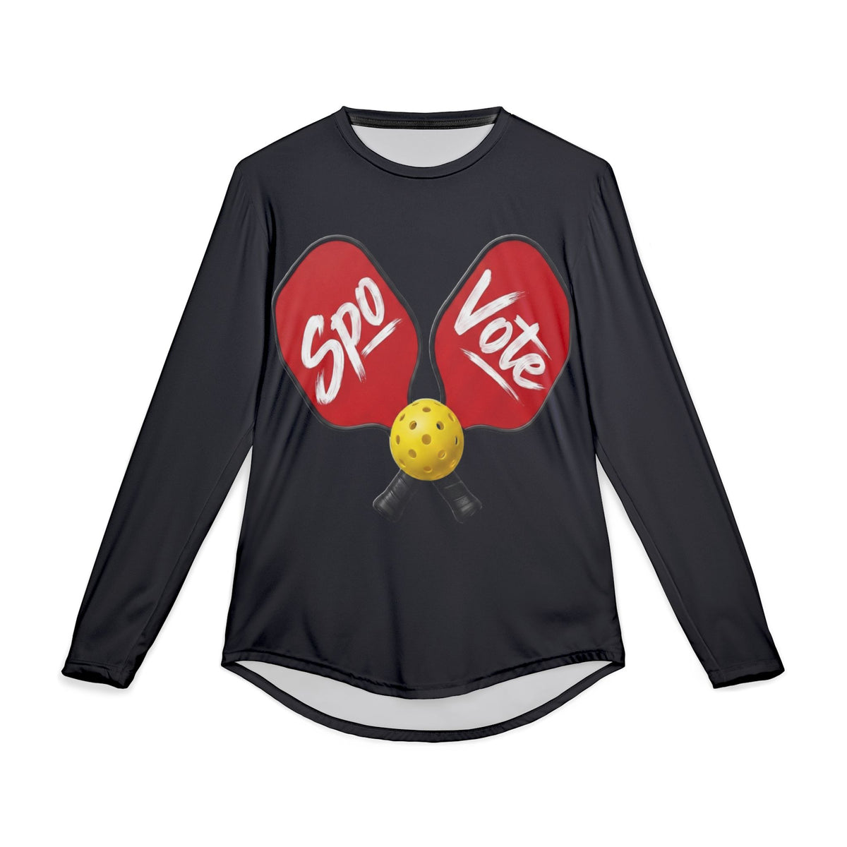 Paddles Up Dry-Fit Long-Sleeve (Athletic Fit)