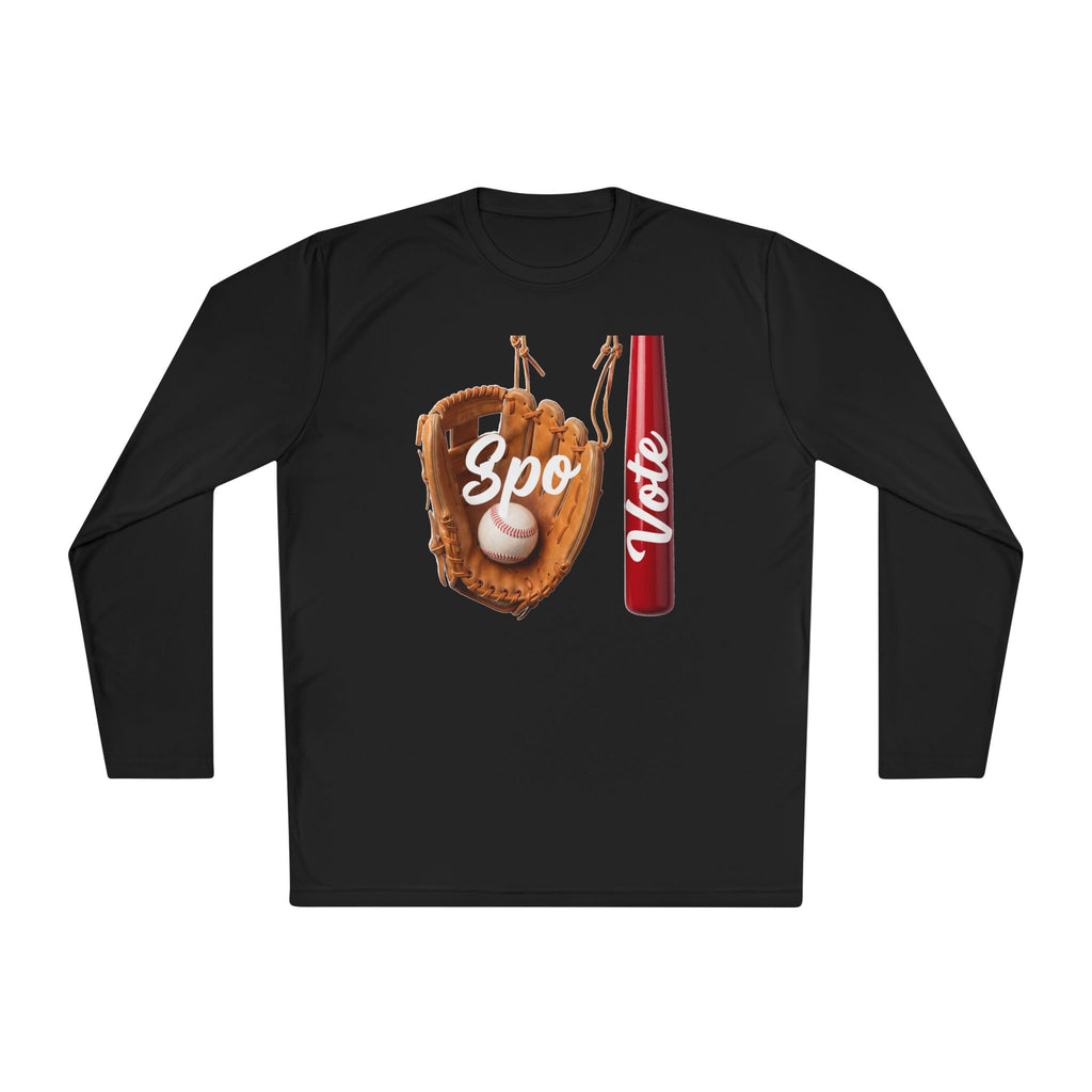 Laces Up Dry-Fit Long-Sleeve