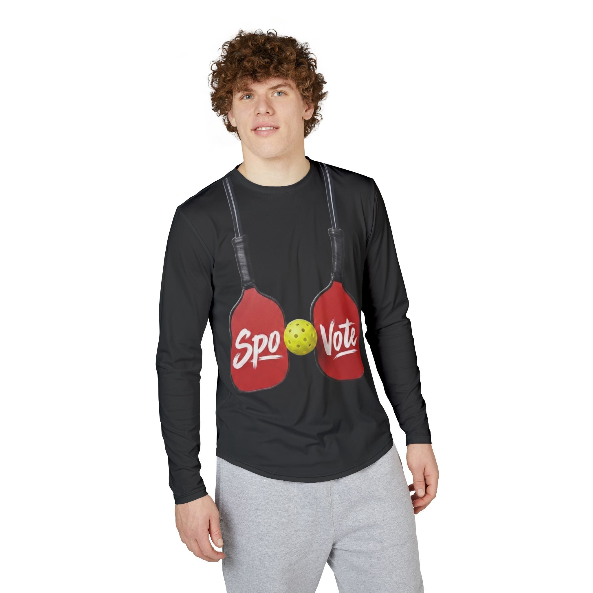 Dinks Up Dry-Fit Long-Sleeve (Athletic Fit)