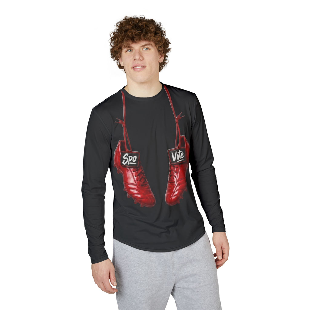 Cleats Up Dry-Fit Long-Sleeve (Athletic Fit)