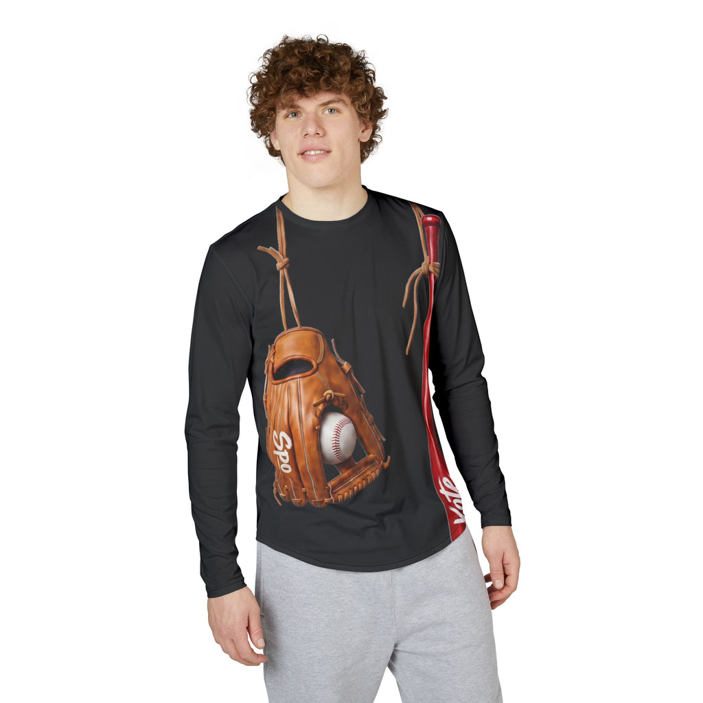 Laces Up Dry-Fit Long-Sleeve (Athletic Fit)