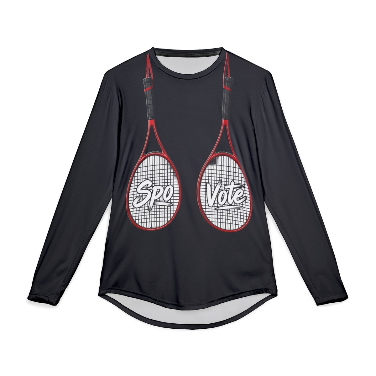 Rackets Up Dry-Fit Long-Sleeve (Athletic Fit)