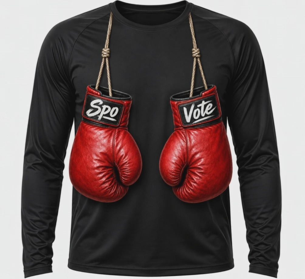 SpoVote Gloves Up long-sleeve — 360° spin